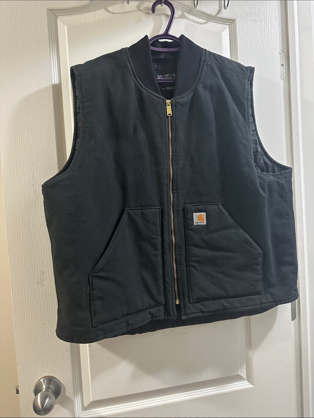 Relaxed Fit Duck Arctic Quilt-Lined Vest